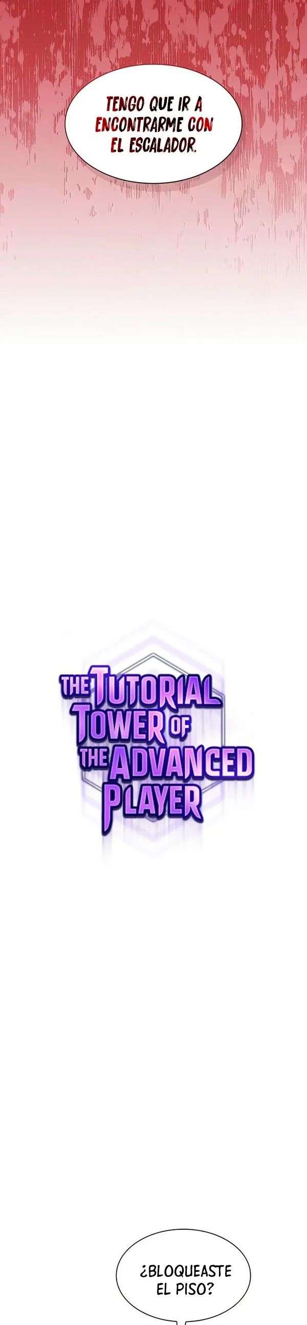 la torre del tutorial con el jugador avanzado Capitulo 121 página 8