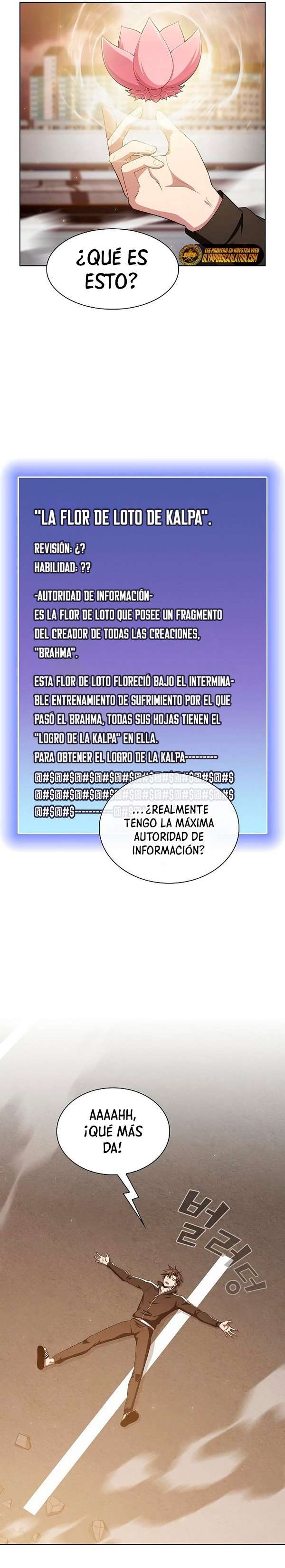 la torre del tutorial con el jugador avanzado Capitulo 133 página 10