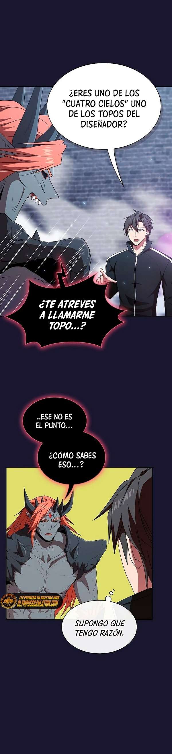 la torre del tutorial con el jugador avanzado Capitulo 137 página 16