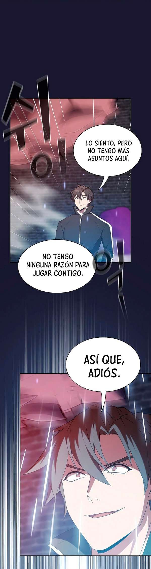 la torre del tutorial con el jugador avanzado Capitulo 137 página 20