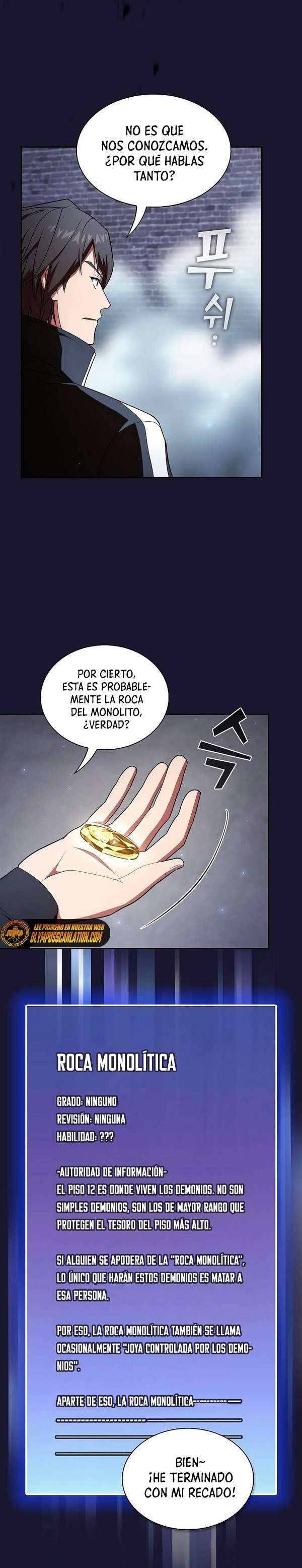 la torre del tutorial con el jugador avanzado Capitulo 137 página 4