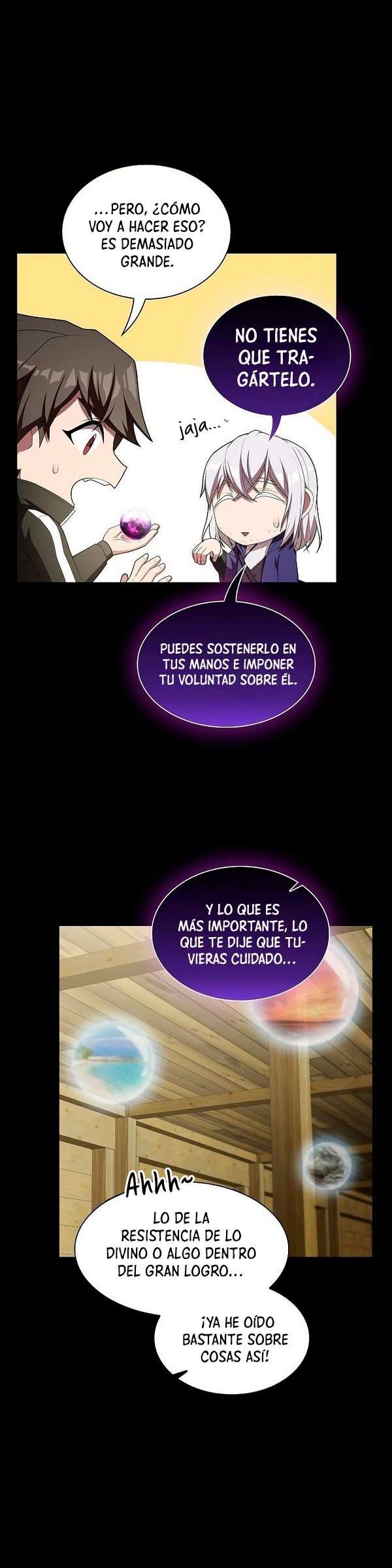 la torre del tutorial con el jugador avanzado Capitulo 140 página 13