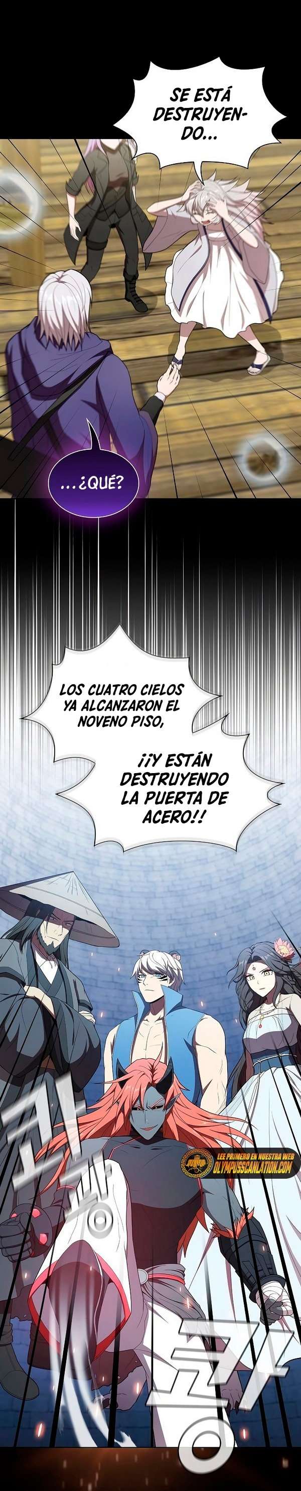 la torre del tutorial con el jugador avanzado Capitulo 140 página 36