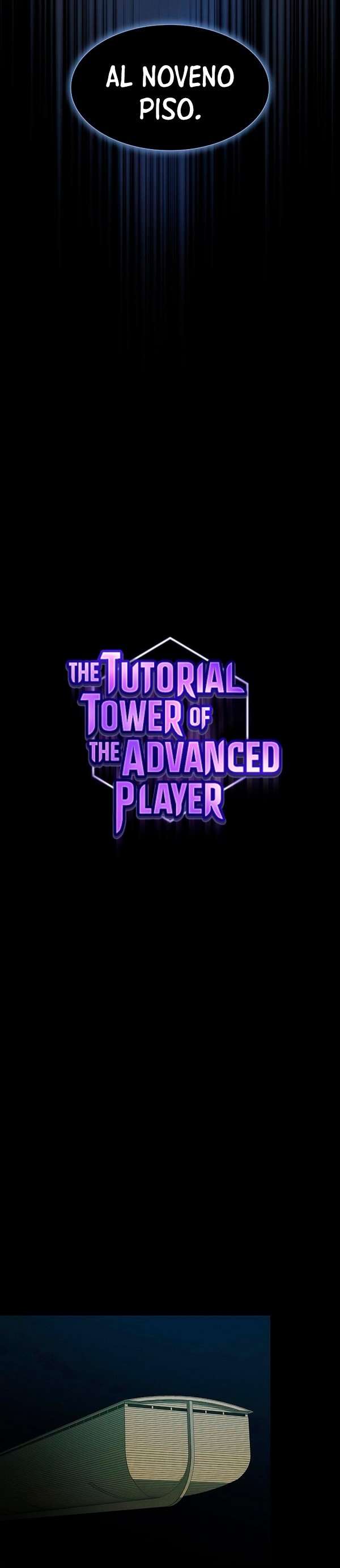 la torre del tutorial con el jugador avanzado Capitulo 140 página 8