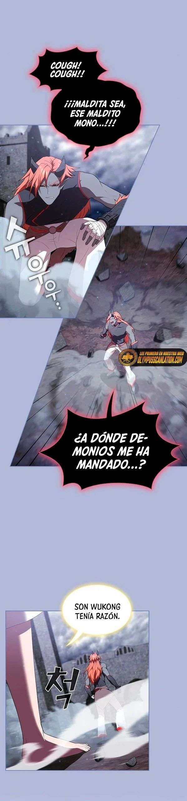 la torre del tutorial con el jugador avanzado Capitulo 141 página 44