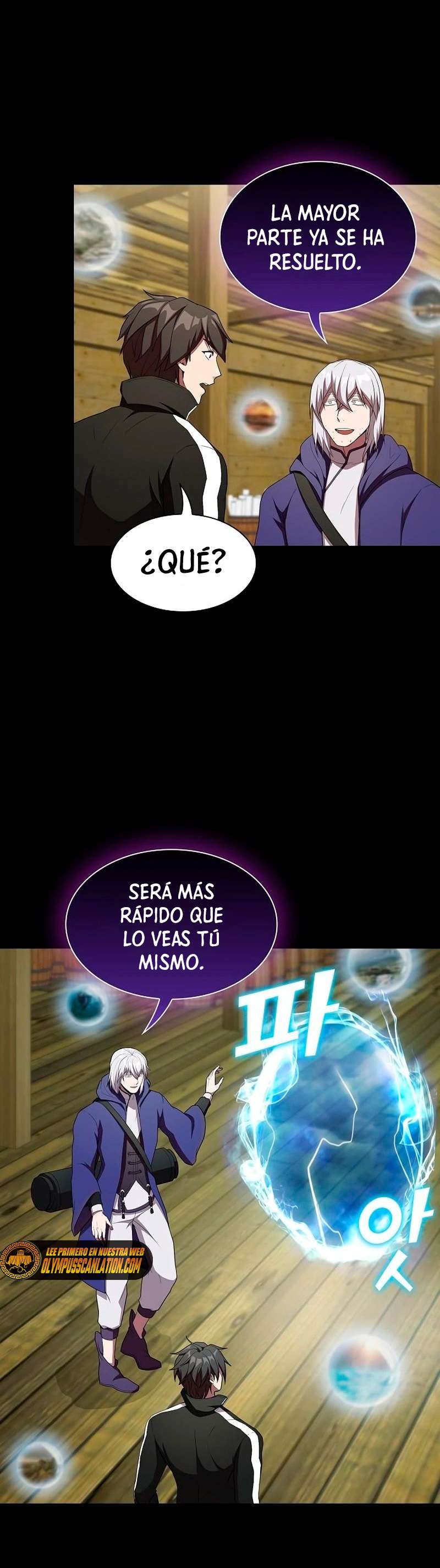 la torre del tutorial con el jugador avanzado Capitulo 143 página 58