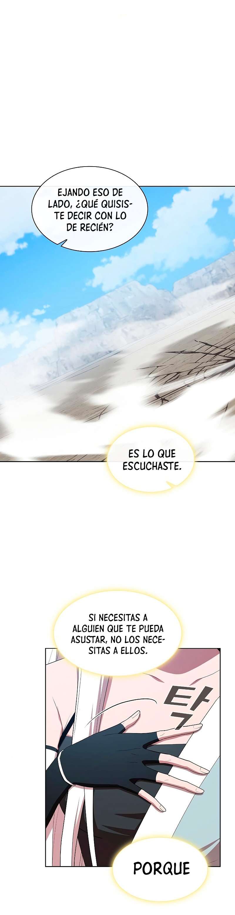 la torre del tutorial con el jugador avanzado Capitulo 148 página 47