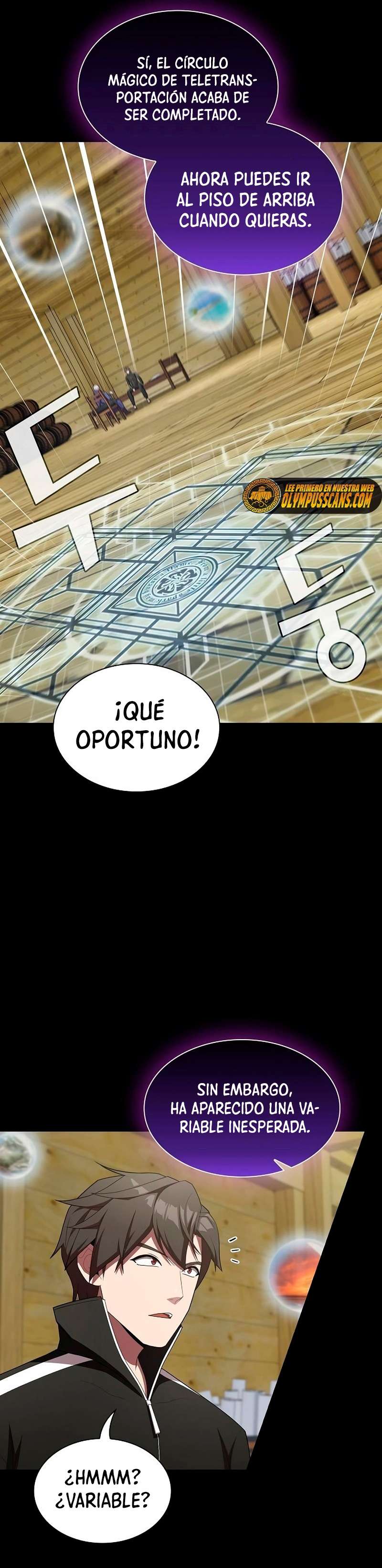 la torre del tutorial con el jugador avanzado Capitulo 151 página 13