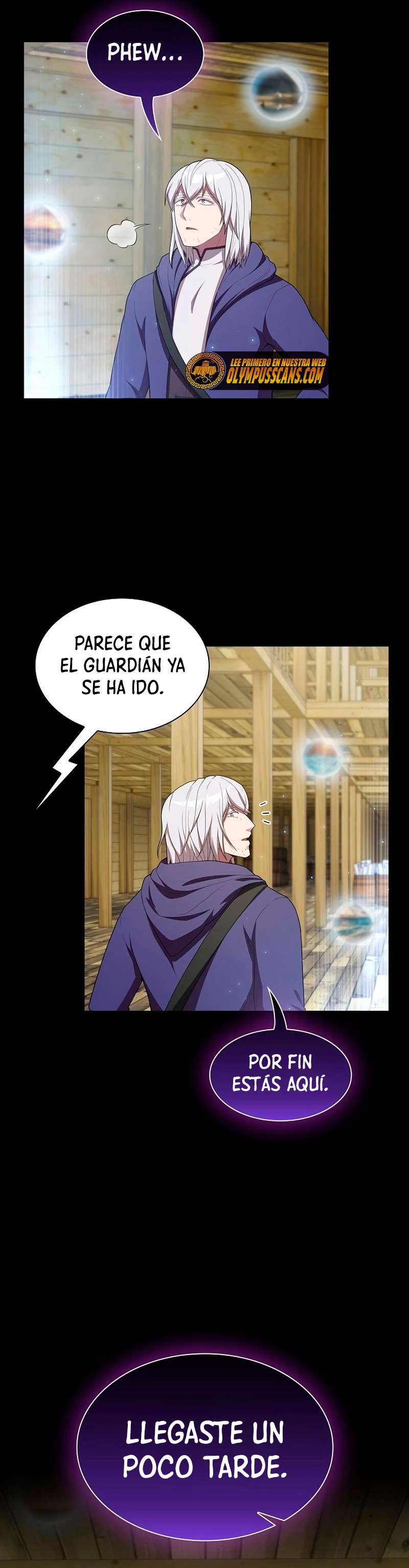 la torre del tutorial con el jugador avanzado Capitulo 151 página 43