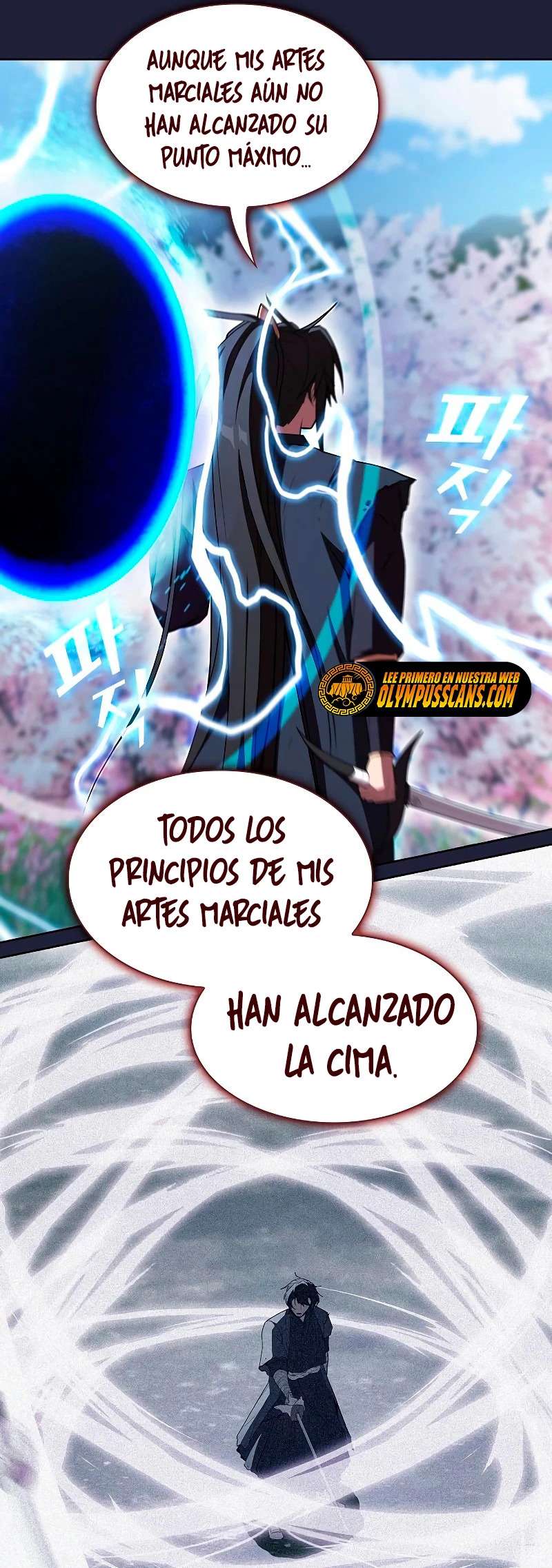 la torre del tutorial con el jugador avanzado Capitulo 153 página 47