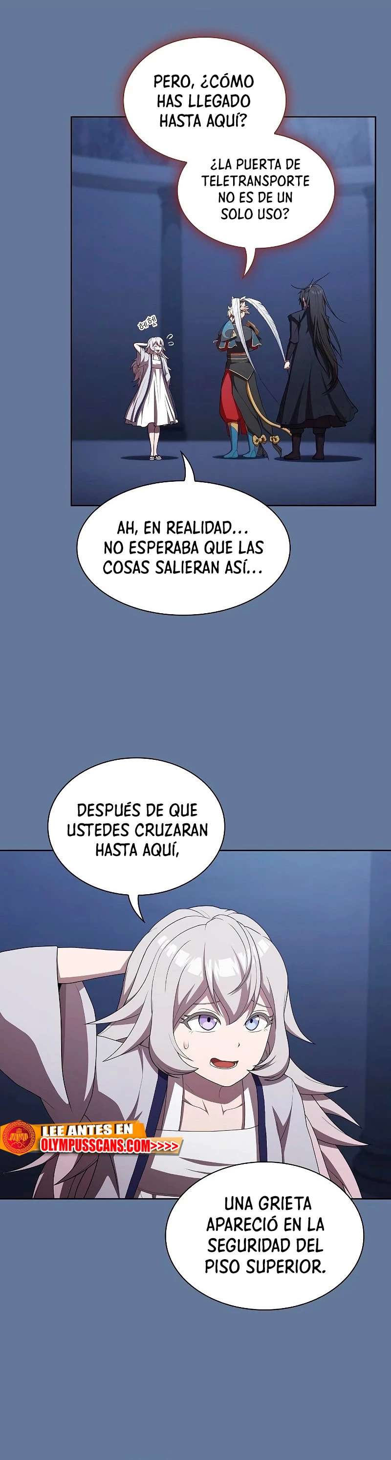 la torre del tutorial con el jugador avanzado Capitulo 156 página 41