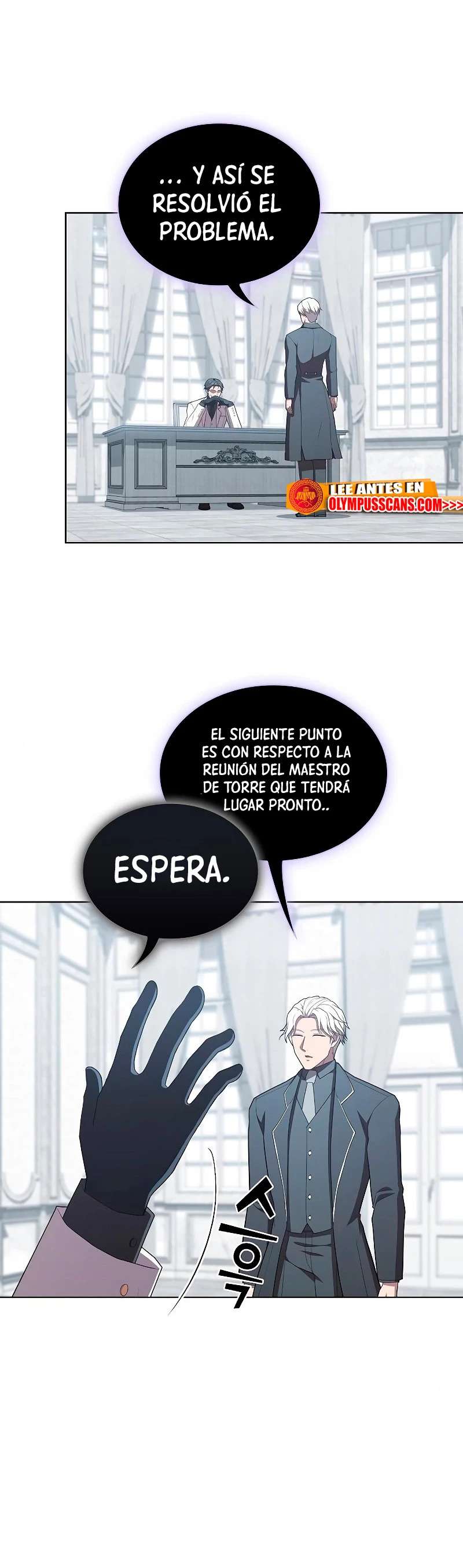 la torre del tutorial con el jugador avanzado Capitulo 158 página 51