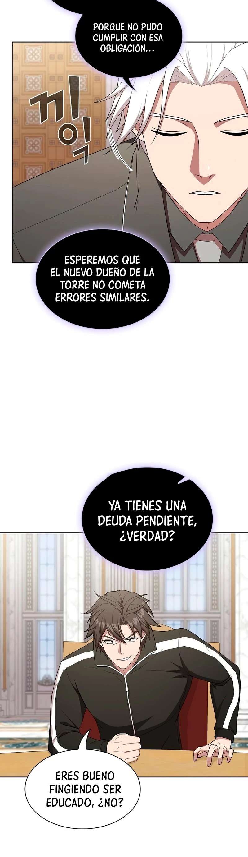 la torre del tutorial con el jugador avanzado Capitulo 162 página 17