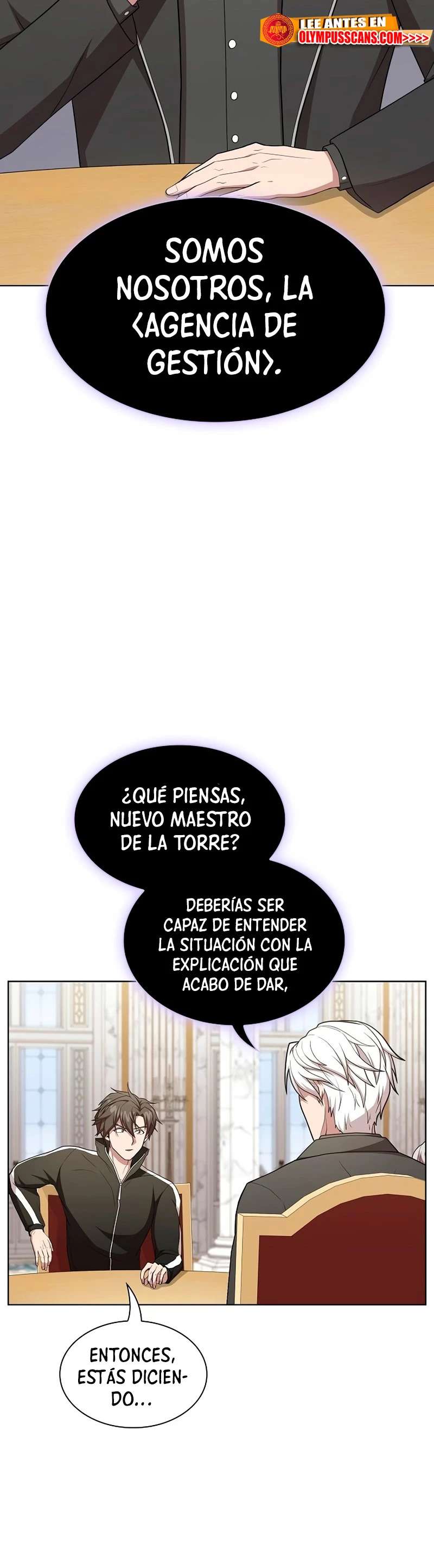 la torre del tutorial con el jugador avanzado Capitulo 162 página 9