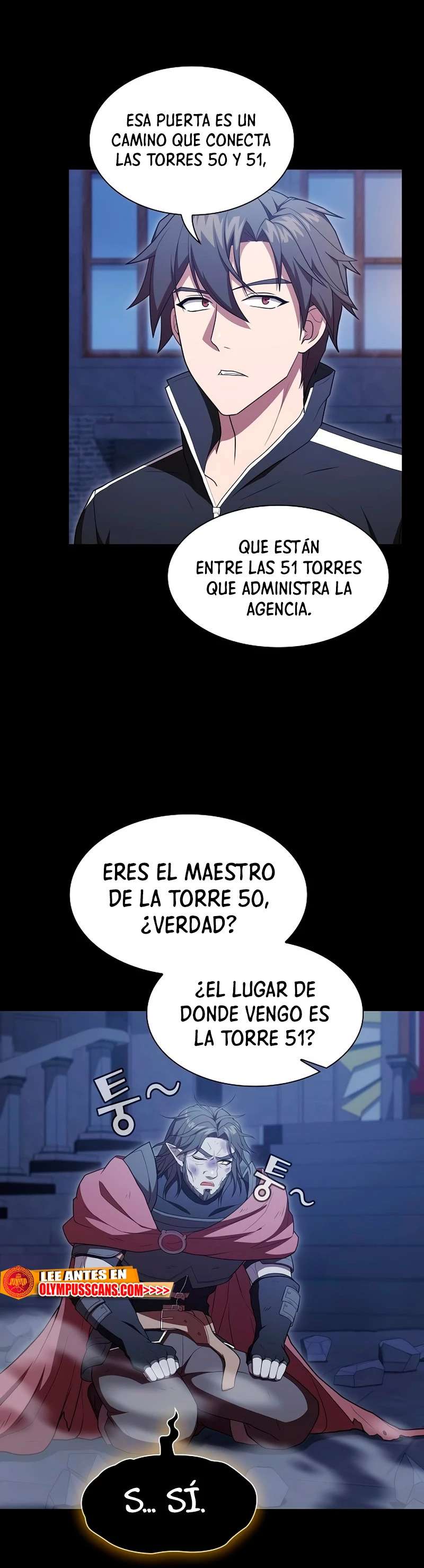 la torre del tutorial con el jugador avanzado Capitulo 163 página 26