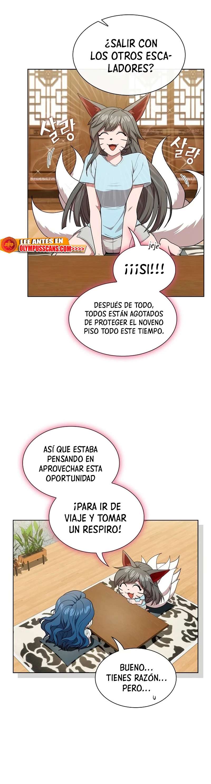 la torre del tutorial con el jugador avanzado Capitulo 163 página 47