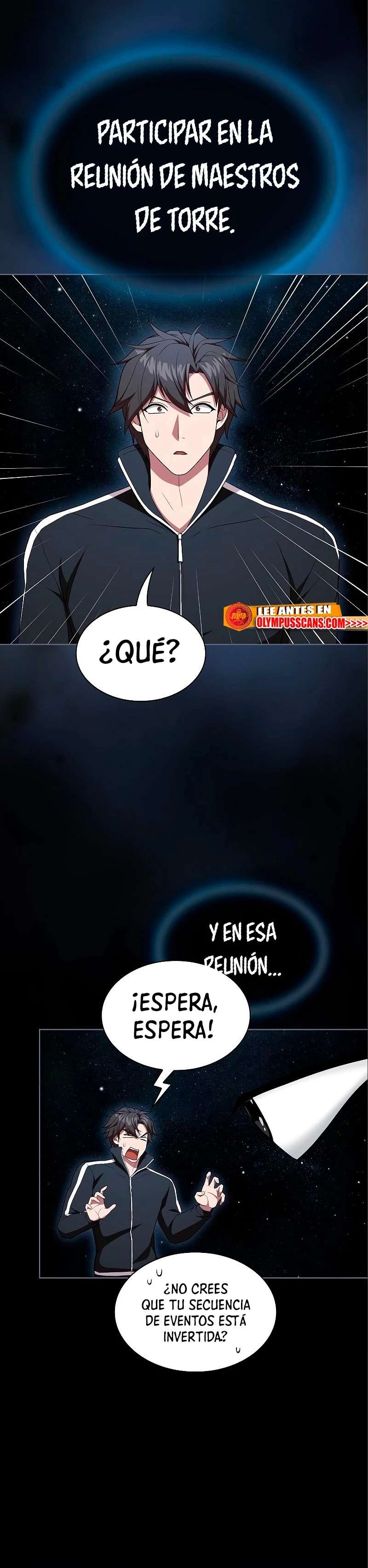 la torre del tutorial con el jugador avanzado Capitulo 164 página 13