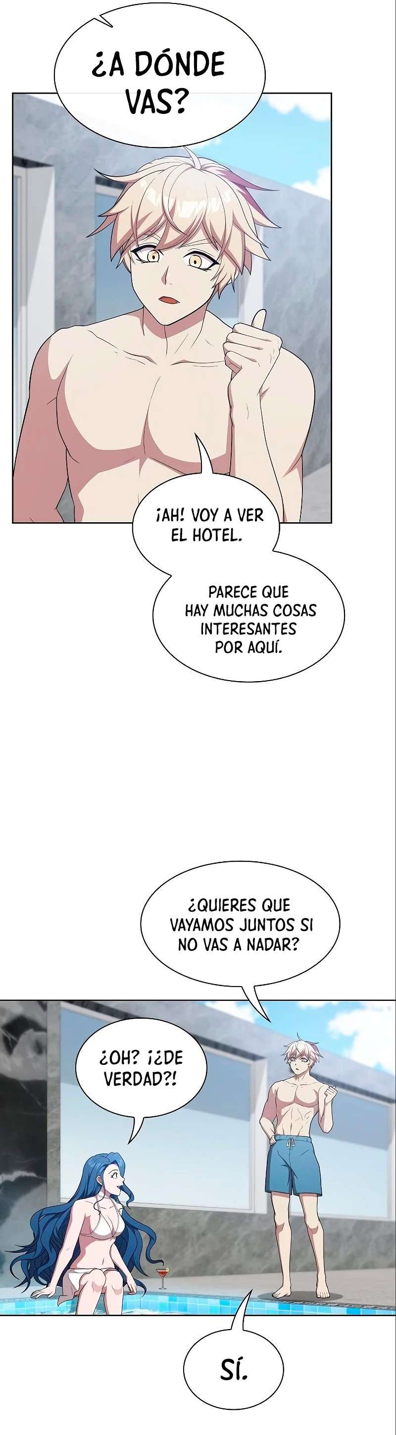la torre del tutorial con el jugador avanzado Capitulo 164 página 50