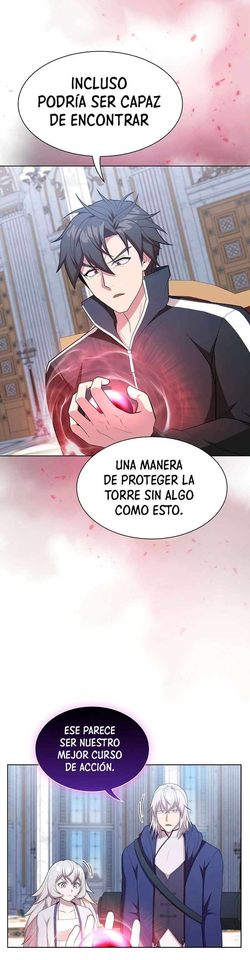 la torre del tutorial con el jugador avanzado Capitulo 165 página 18