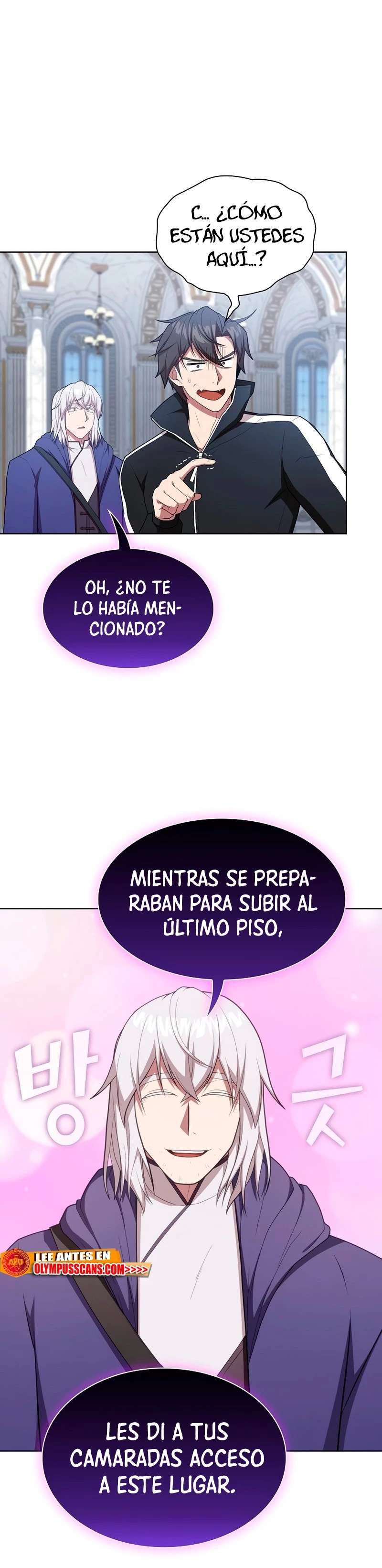 la torre del tutorial con el jugador avanzado Capitulo 165 página 22