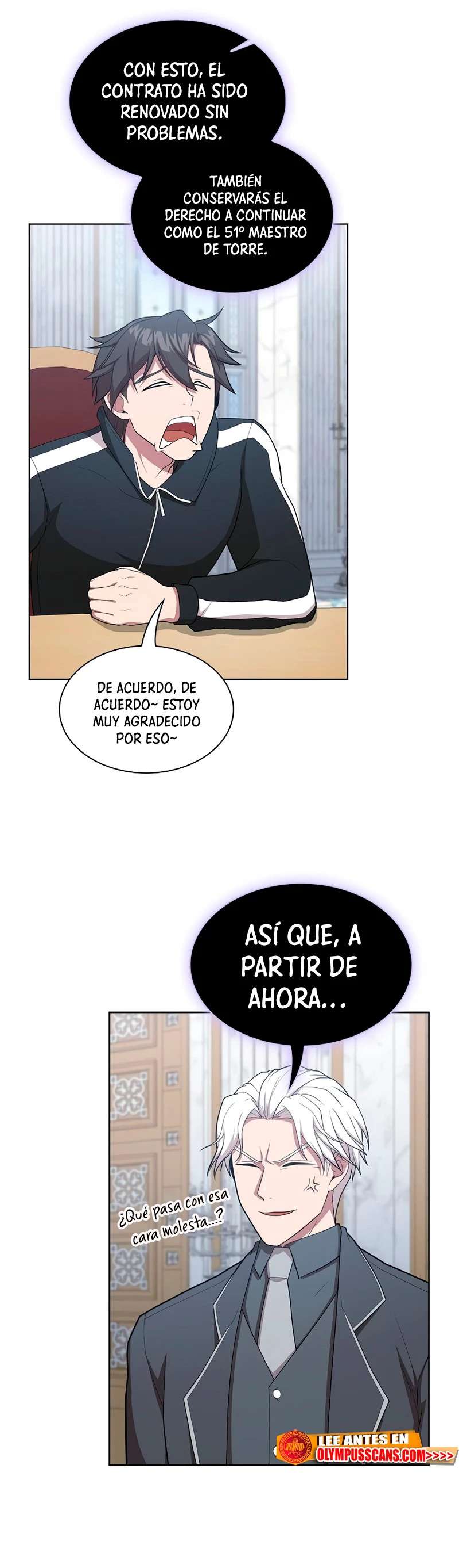 la torre del tutorial con el jugador avanzado Capitulo 165 página 47