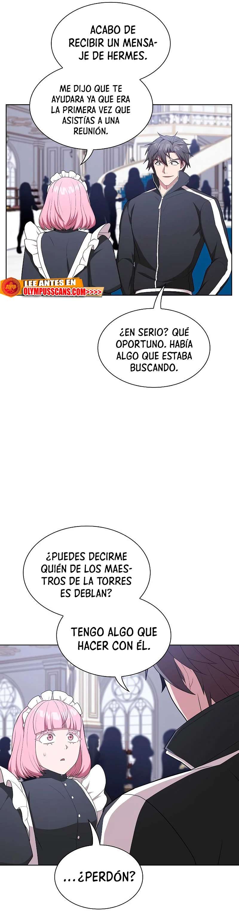 la torre del tutorial con el jugador avanzado Capitulo 166 página 20