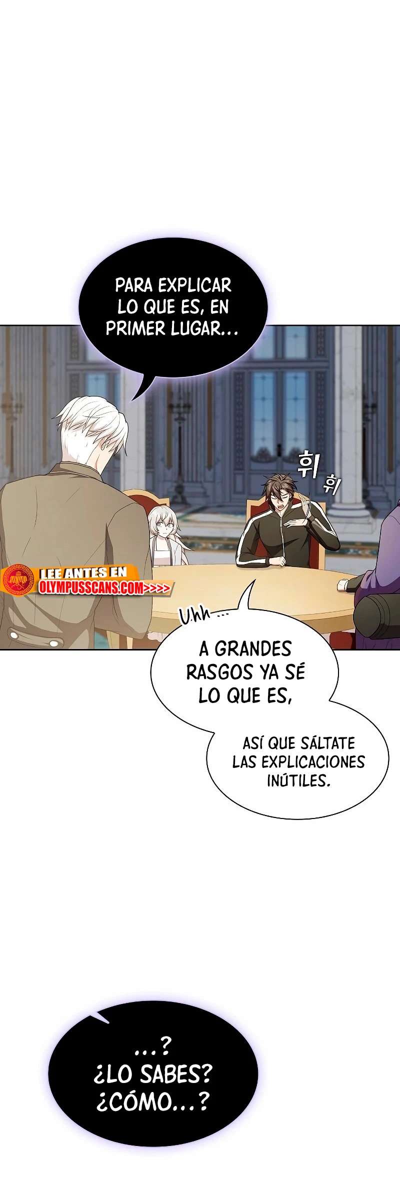 la torre del tutorial con el jugador avanzado Capitulo 166 página 3