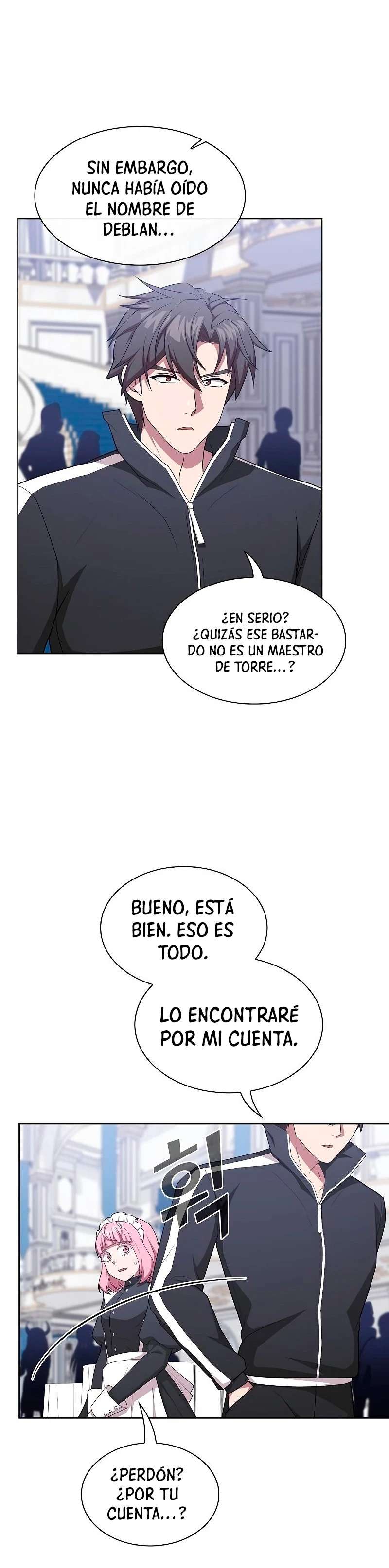 la torre del tutorial con el jugador avanzado Capitulo 166 página 34