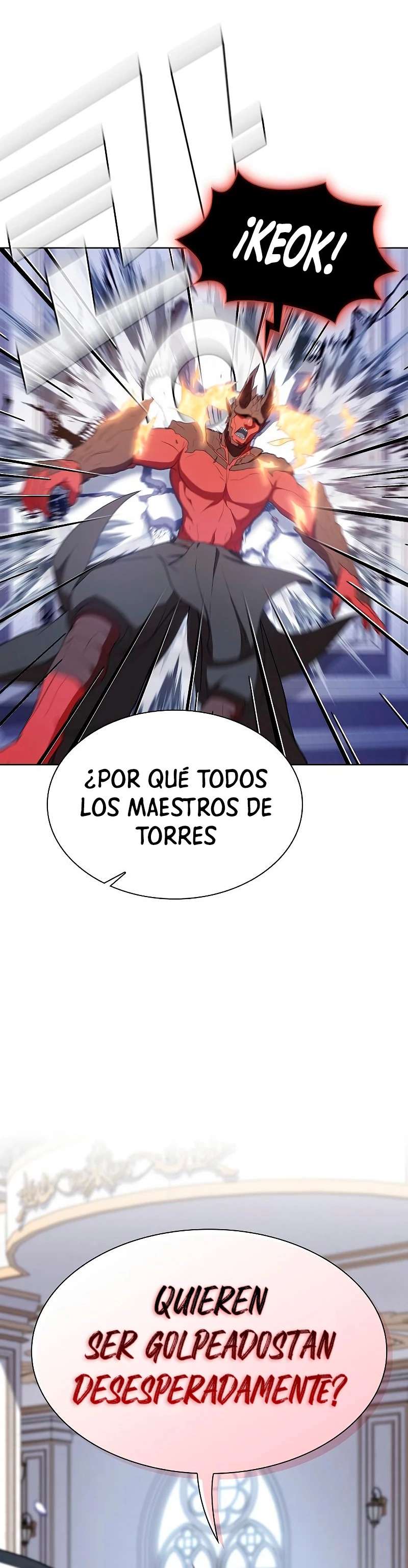 la torre del tutorial con el jugador avanzado Capitulo 166 página 58