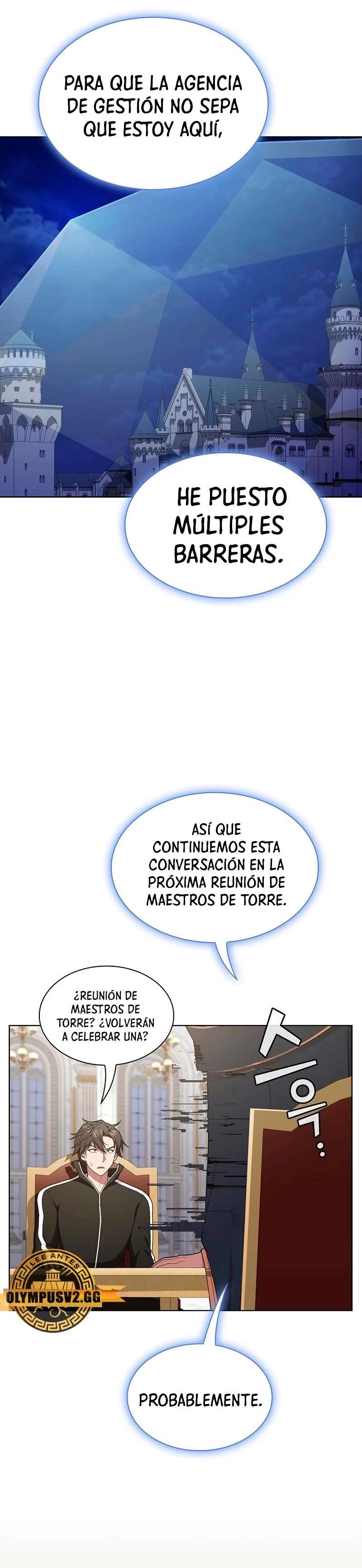 la torre del tutorial con el jugador avanzado Capitulo 169 página 36