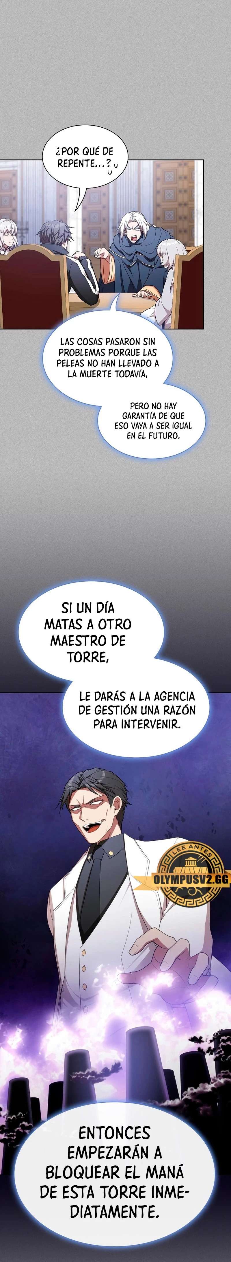 la torre del tutorial con el jugador avanzado Capitulo 170 página 29