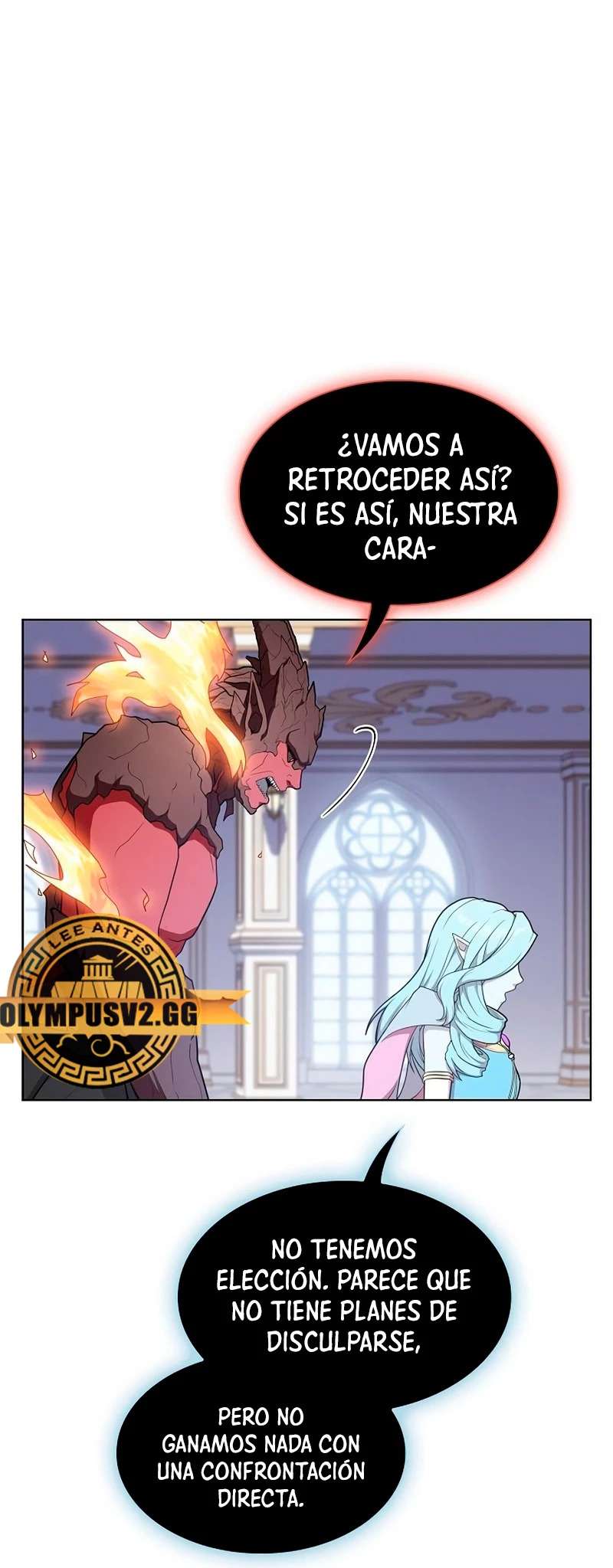 la torre del tutorial con el jugador avanzado Capitulo 170 página 38