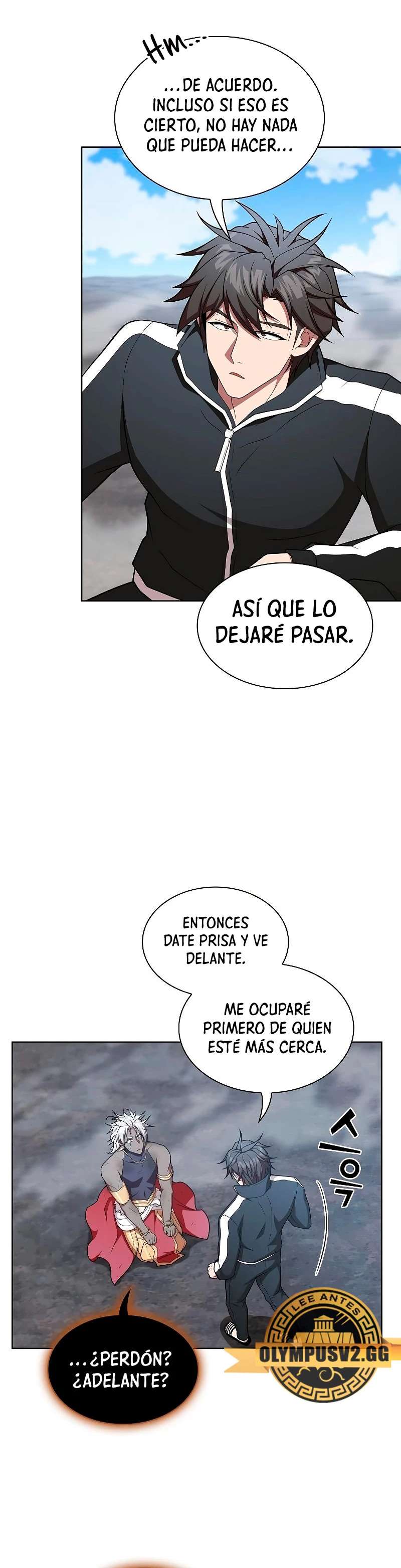 la torre del tutorial con el jugador avanzado Capitulo 173 página 38