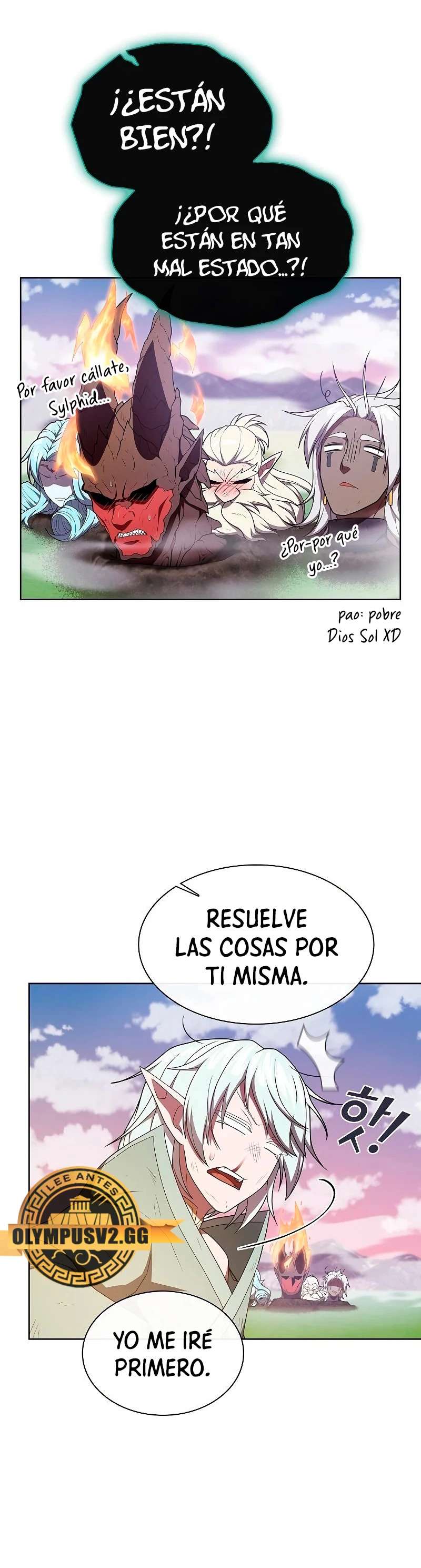 la torre del tutorial con el jugador avanzado Capitulo 174 página 50