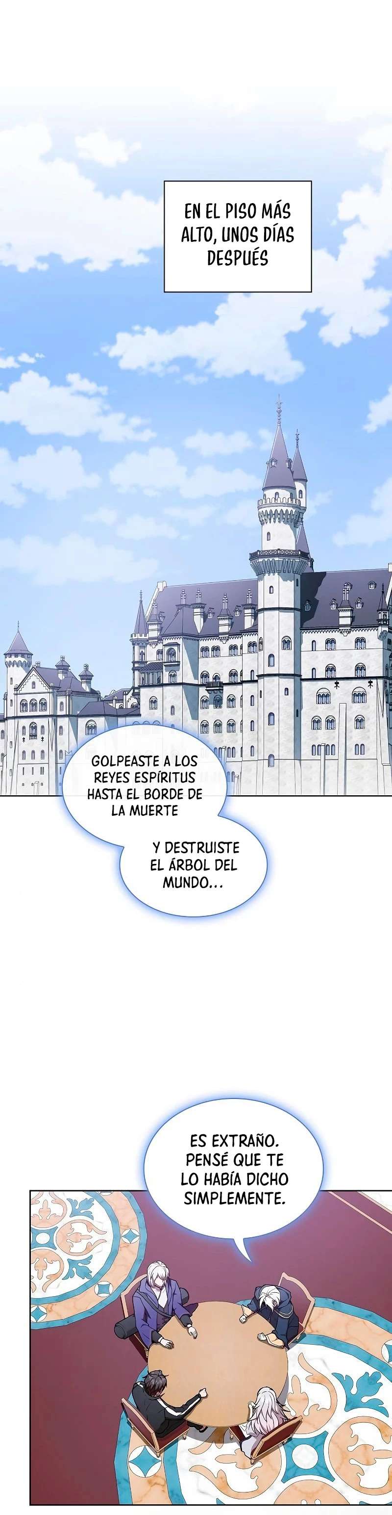 la torre del tutorial con el jugador avanzado Capitulo 175 página 2