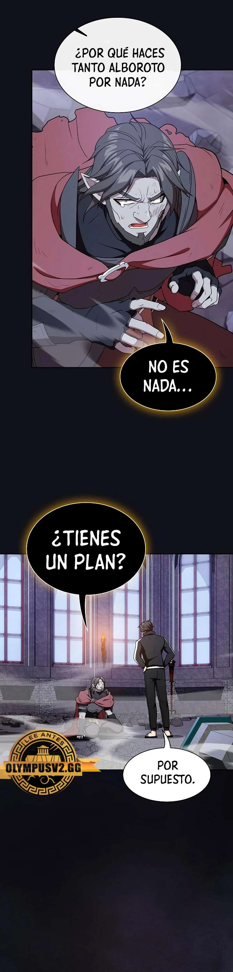 la torre del tutorial con el jugador avanzado Capitulo 176 página 51