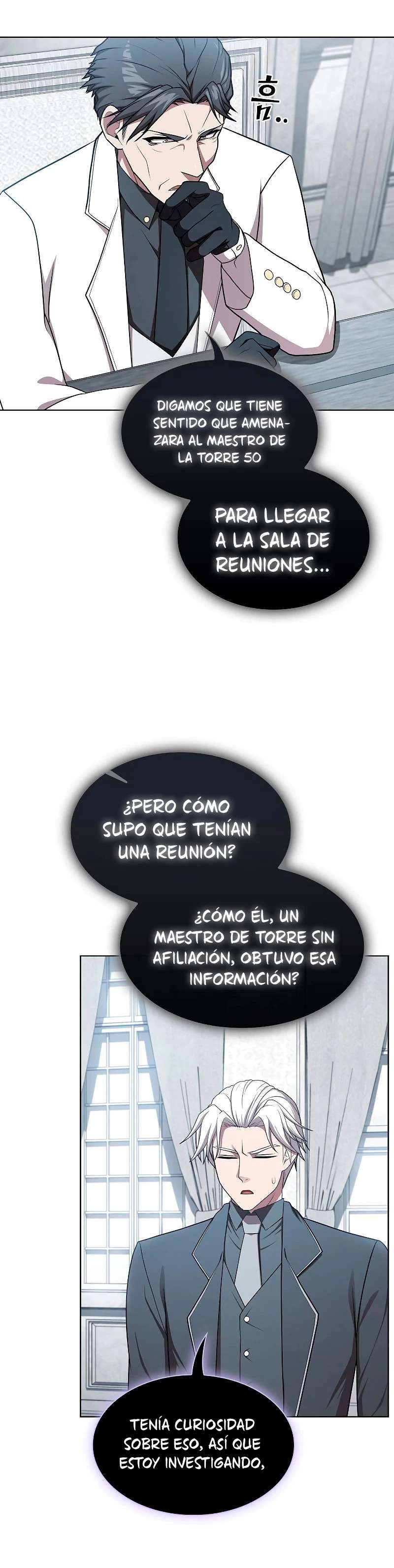 la torre del tutorial con el jugador avanzado Capitulo 176 página 55