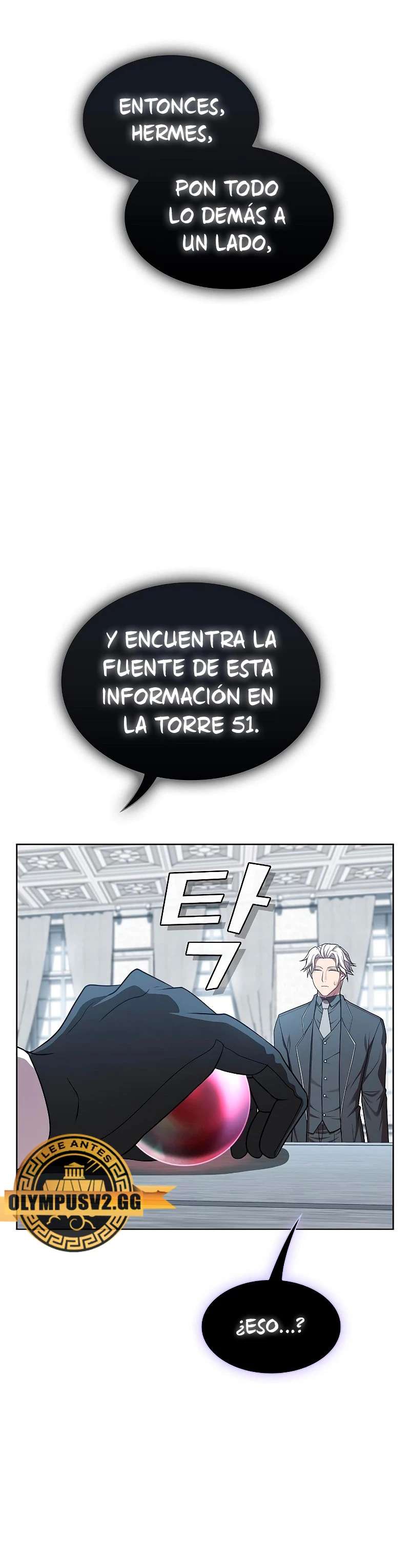 la torre del tutorial con el jugador avanzado Capitulo 176 página 57