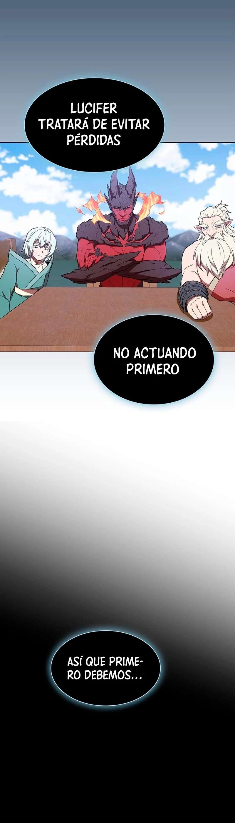 la torre del tutorial con el jugador avanzado Capitulo 177 página 45