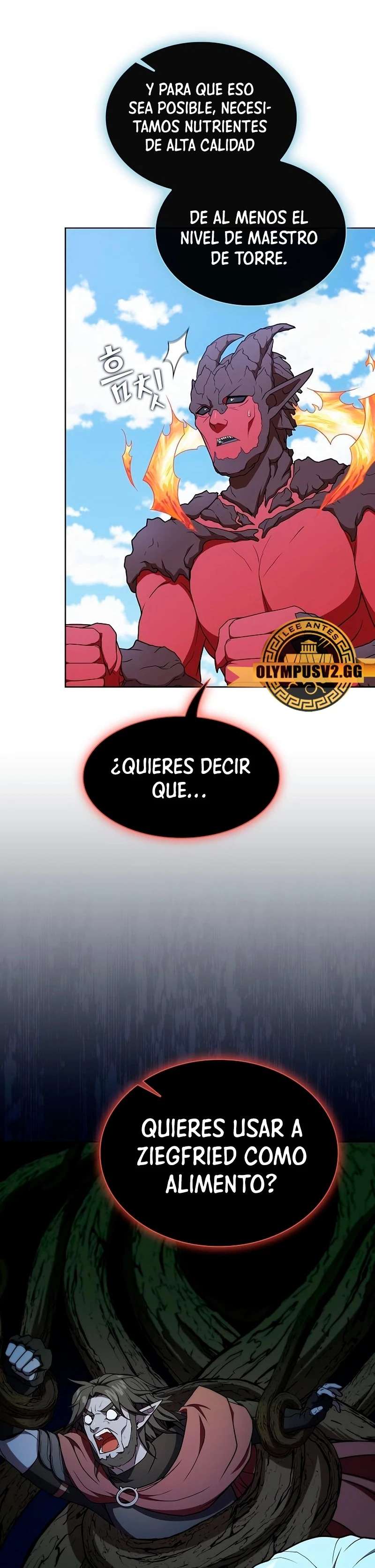 la torre del tutorial con el jugador avanzado Capitulo 177 página 52