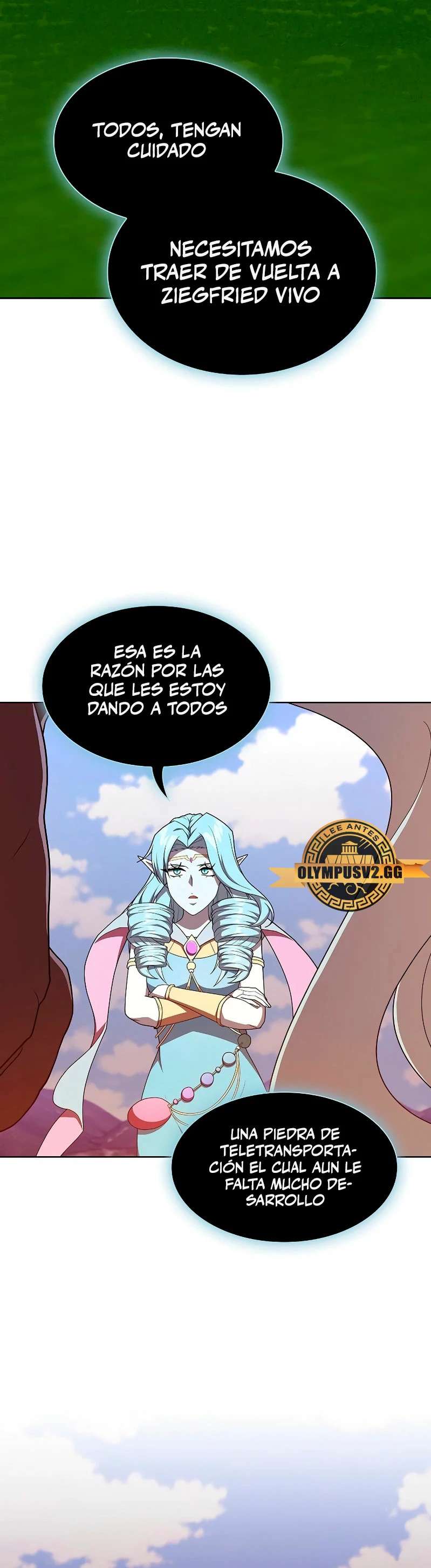la torre del tutorial con el jugador avanzado Capitulo 178 página 59