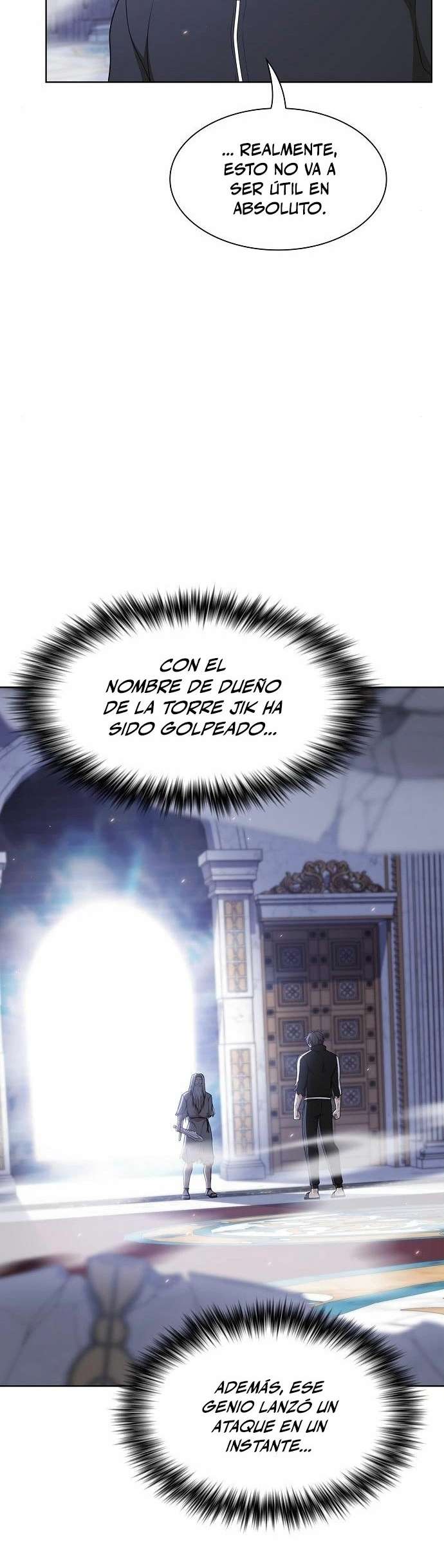 la torre del tutorial con el jugador avanzado Capitulo 185 página 23