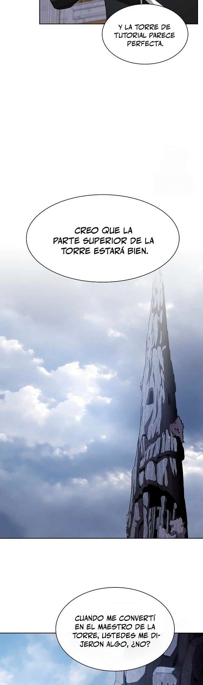 la torre del tutorial con el jugador avanzado Capitulo 214 página 6