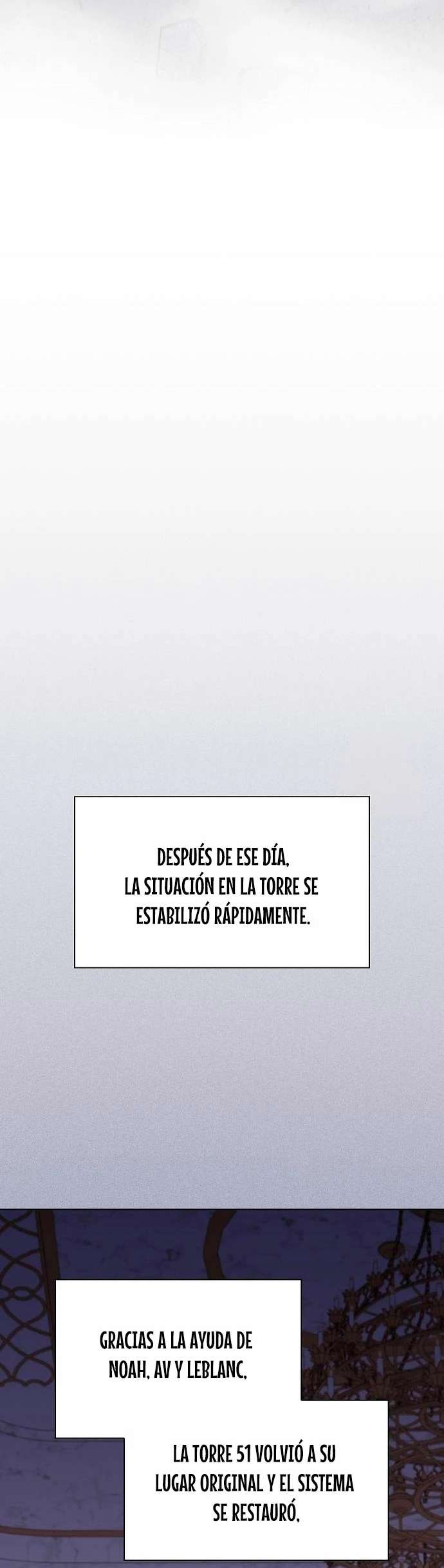 la torre del tutorial con el jugador avanzado Capitulo 218 página 29