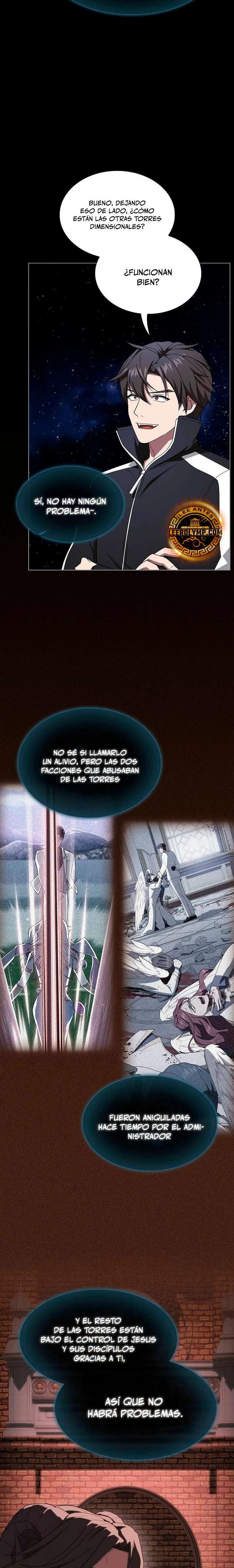 la torre del tutorial con el jugador avanzado Capitulo 218 página 33