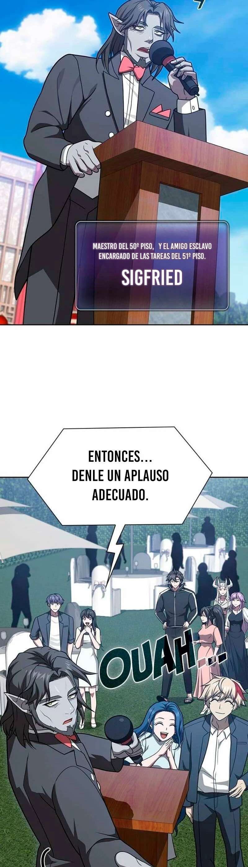la torre del tutorial con el jugador avanzado Capitulo 220 página 71