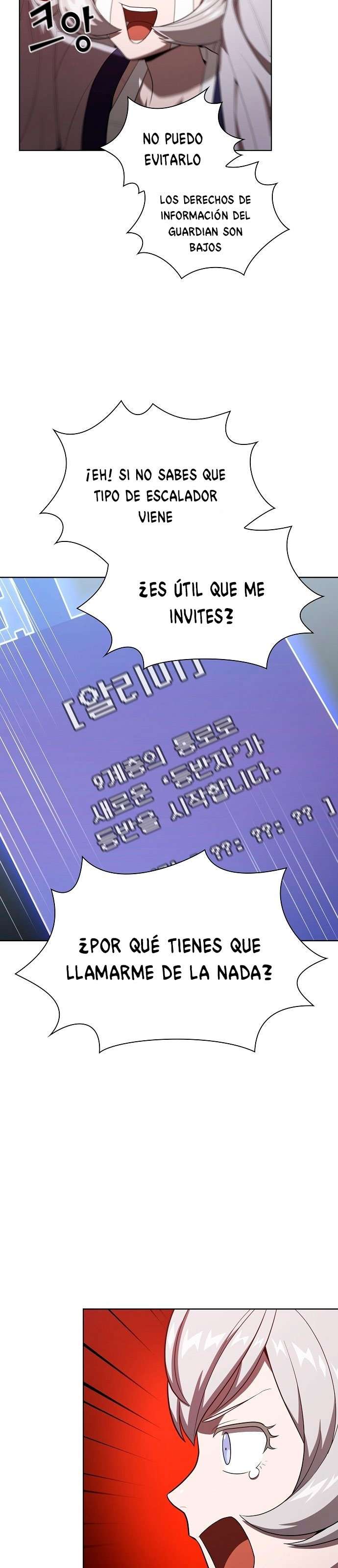 la torre del tutorial con el jugador avanzado Capitulo 31 página 21