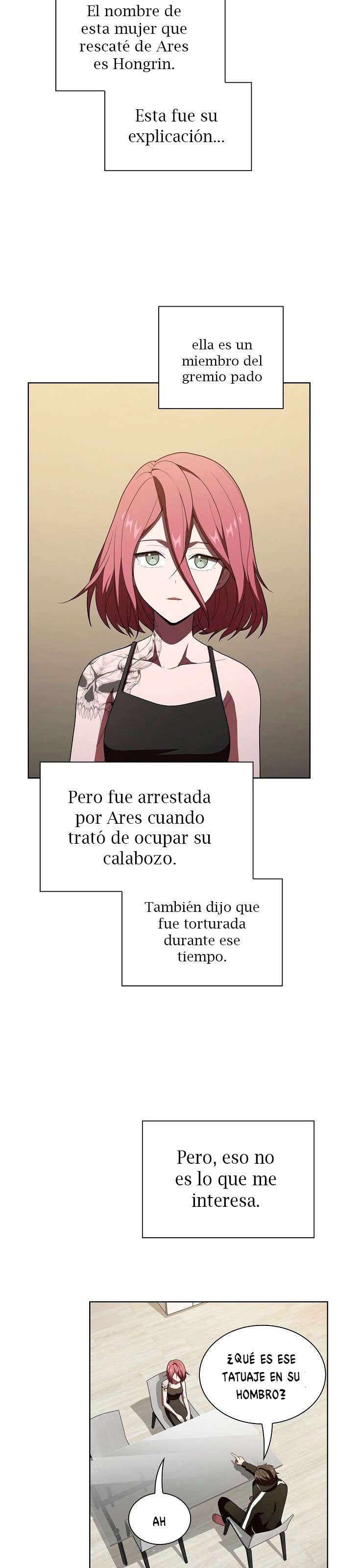la torre del tutorial con el jugador avanzado Capitulo 35 página 21