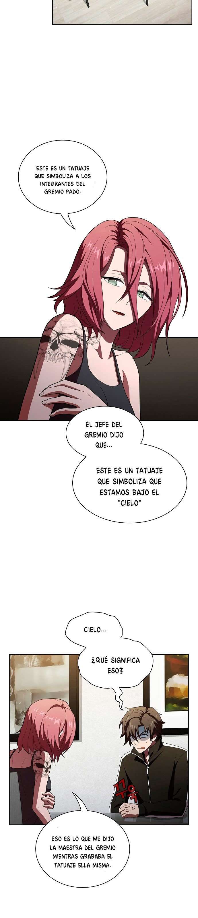 la torre del tutorial con el jugador avanzado Capitulo 35 página 22