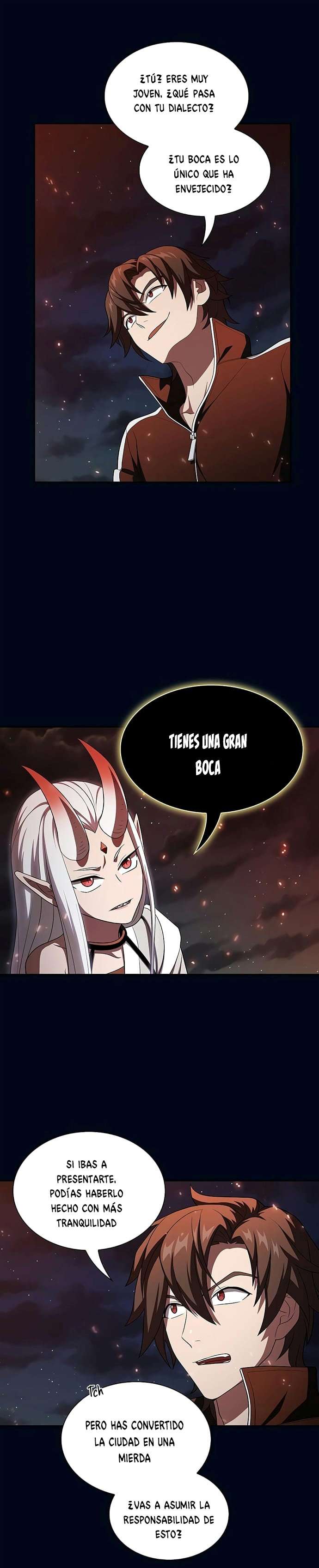 la torre del tutorial con el jugador avanzado Capitulo 40 página 20